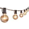Hot Selling  G40 Outdoor Weatherproof Tungsten String Bulb Light Solar Holiday Lights Outdoor String Lights